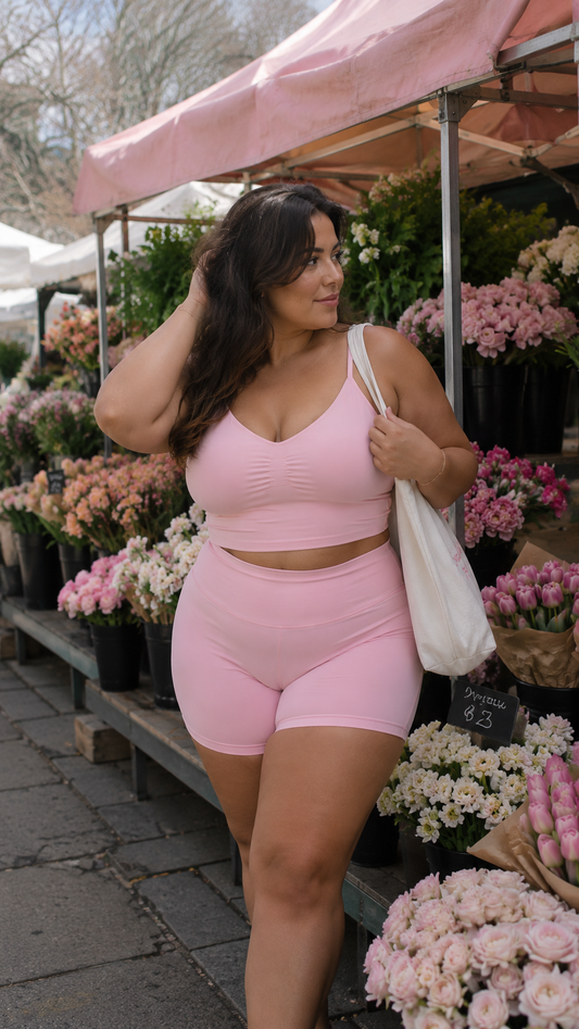 Sweet Short Set - Strawberry Milk 🍓