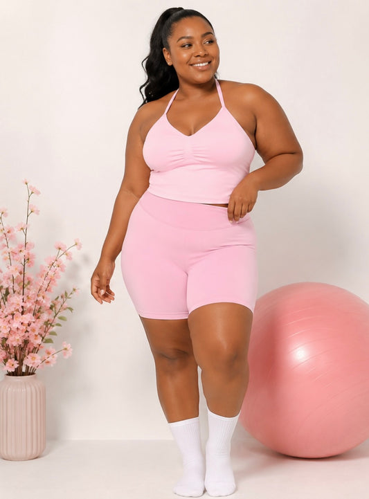 Sweet Short Set - Strawberry Milk 🍓