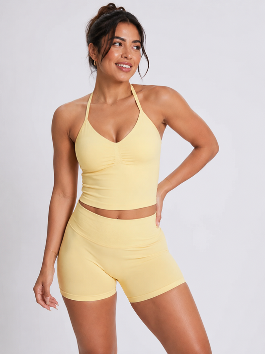 Sweet Short Set - Banana Cream 🍌
